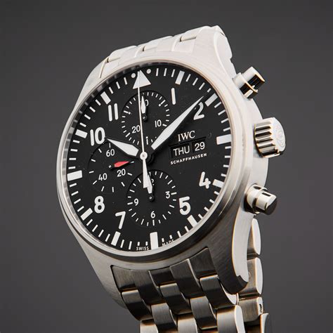 iwc pilot chronograph used|iwc pilot chronograph price.